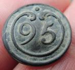 Uniformknoop Napoleon 95e Regiment WATERLOO 1815, Verzamelen, Verzenden, Landmacht, Hulzen of Bodemvondsten