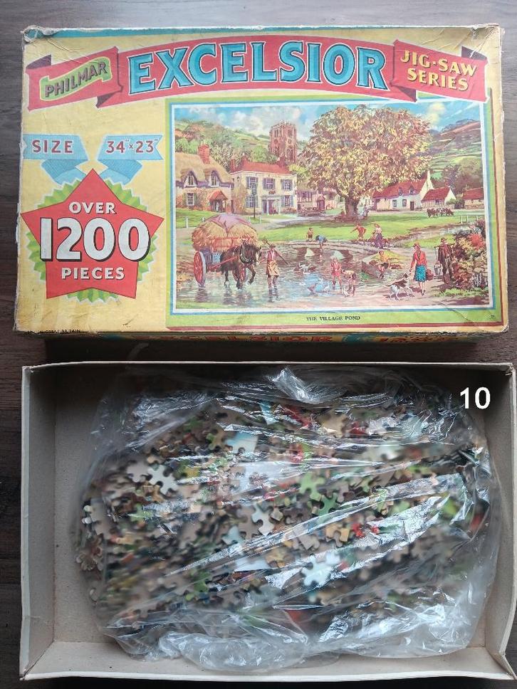 Vintage puzzels 20ste eeuw, deel I, Antiek en Kunst, Antiek | Speelgoed, Ophalen of Verzenden