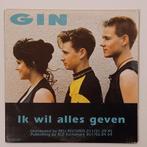 Gin - Ik wil alles geven, Cd's en Dvd's, Cd Singles, Nederlandstalig, 1 single, Ophalen of Verzenden, Zo goed als nieuw