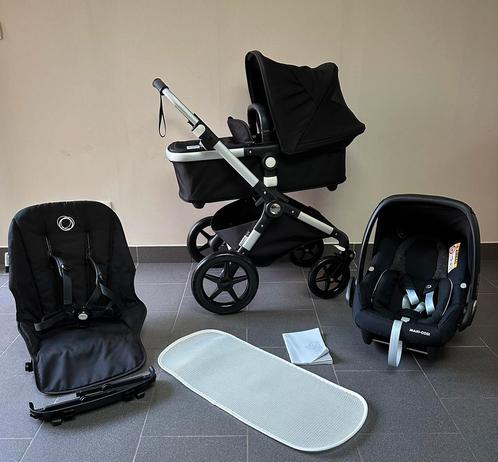 Bugaboo Lynx Black 3 in 1 - COMPLEET, Kinderen en Baby's, Kinderwagens en Combinaties, Kinderwagen, Bugaboo, Ophalen