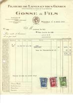 Ancienne facture 1929, Utilisé, Enlèvement ou Envoi