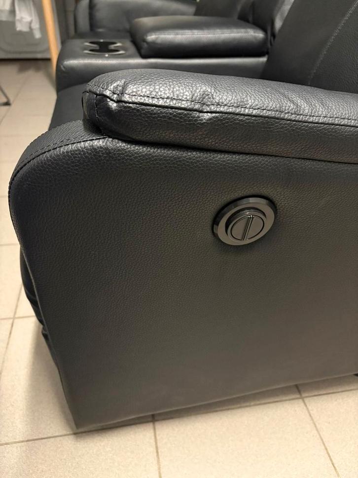 zetel, Maison & Meubles, Canapés | Salons, Comme neuf, Deux personnes, 150 à 200 cm, 75 à 100 cm, Autres matériaux, Enlèvement