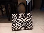 Zebra handtas, Handtas, Zo goed als nieuw, Zwart, Ophalen