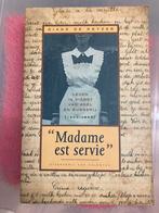 Madame est servie, Enlèvement ou Envoi, Utilisé, Diane De Keyser