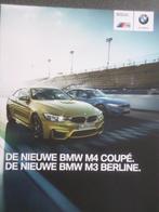 BMW M3 Berline & M4 Coupe 01-2014 brochure, Boeken, Auto's | Folders en Tijdschriften, Verzenden, BMW