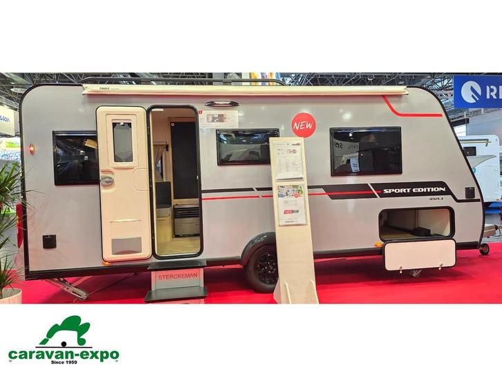 STERCKEMAN SPORT EDITION 492 LJ, Caravans en Kamperen, Caravans, Bedrijf, 1000 - 1250 kg, Sterckeman, 5 tot 6 meter