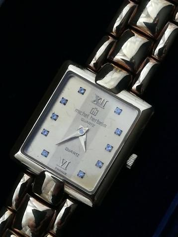 Tekoop origineel nieuw Michel herbelin verguld dames horloge beschikbaar voor biedingen