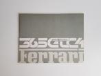 Originele Ferrari 365 GTC4 brochure + bijlage - N. 55/71, Boeken, Auto's | Folders en Tijdschriften, Verzenden, Ferrari, Ferrari