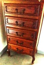 Massief eiken ladenkastje, Huis en Inrichting, Ophalen, 5 laden of meer, Eikenhout, 50 tot 100 cm