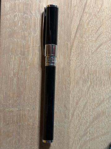 Stylo plume Dupont avec encrier et étui en cuir, Enlèvement, Comme neuf, Stylo