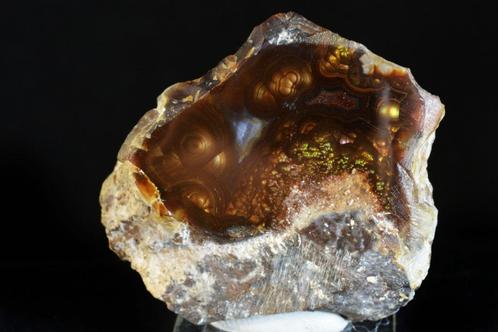 Vuuragaat - Fire Agate Aguascalientes, Mexico, Verzamelen, Mineralen en Fossielen, Mineraal, Ophalen of Verzenden