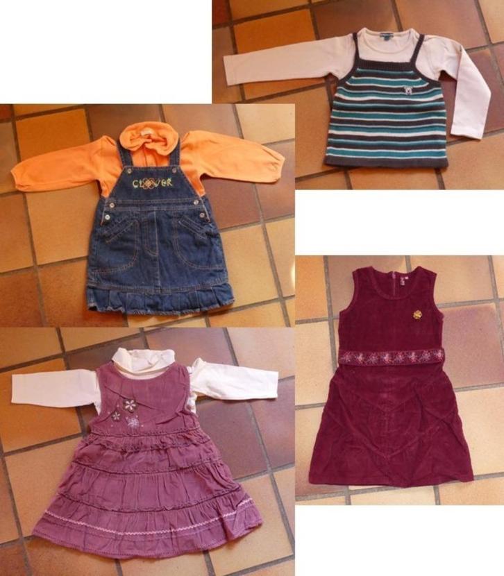 Lot de vêtements pour enfants (filles 2 ans HIVER), Kinderen en Baby's, Kinderkleding | Kinder-kledingpakketten, Gebruikt, Maat 92