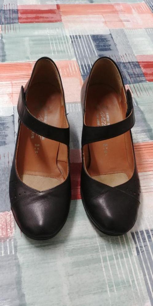Zwarte schoenen/instappers/pumps, Mephisto, maat 37 1/2, Kleding | Dames, Schoenen, Zo goed als nieuw, Pumps, Zwart, Ophalen of Verzenden