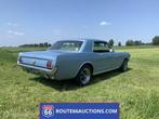 Ford Mustang Coupé - 1966 | Route 66 Auctions, Auto's, Lederen bekleding, Blauw, Leder, Bedrijf