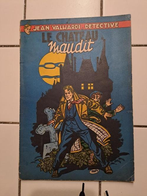 Jean Valhardi, le Chateau Maudit, 1 édition, bon état, Boeken, Stripverhalen, Gelezen, Eén stripboek, Verzenden