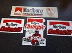 Lot stickers sigaretten merk Marlboro divers rally kleding, Ophalen of Verzenden, Zo goed als nieuw, Merk