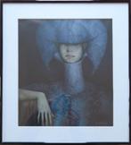 JEF VAN TUERENHOUT / FIGURATIE / KLEUROFFSET / 45x41cm KADER, Ophalen of Verzenden