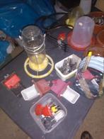 Divers mangeoire et abreuvoir, 2 trémies galvanisées..., Enlèvement, Comme neuf