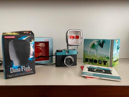 Lomography Diana Mini & Flash, Audio, Tv en Foto, Fotocamera's Analoog, Zo goed als nieuw, Overige Merken, Ophalen of Verzenden
