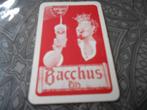 1 Bacchus-brouwerijkaart terug, Verzamelen, Ophalen of Verzenden, Zo goed als nieuw, Speelkaart(en)