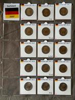 Allemagne 2 euros 2007 3 x A/D/F/G/J « UNC », Timbres & Monnaies, Monnaies | Europe | Monnaies euro, 2 euros, Enlèvement ou Envoi