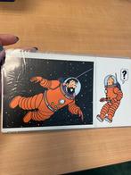 Dubbele wenskaart + stickers + omslag Kuifje haddock Hergé, Ophalen of Verzenden, Kuifje