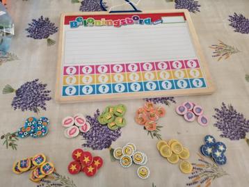beloningsbord voor kinderen beschikbaar voor biedingen