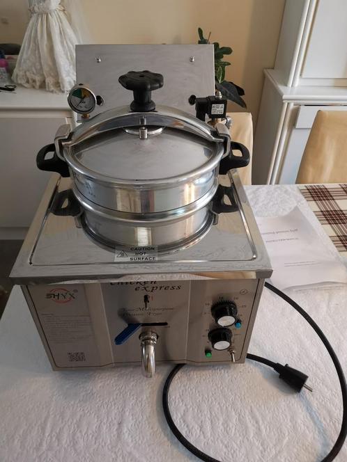 Hogedruk Friteuse, Elektronische apparatuur, Frituurpannen, Nieuw, 4 liter of meer, Uitneembare binnenpan, Ophalen