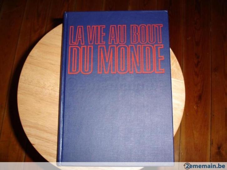La vie au bout du monde, Cousteau, Livres, Nature, Utilisé, Enlèvement