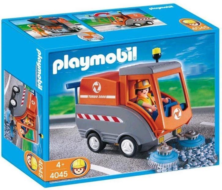 Playmobil 4045 – Bezemwagen, Kinderen en Baby's, Speelgoed | Playmobil, Gebruikt, Complete set, Ophalen
