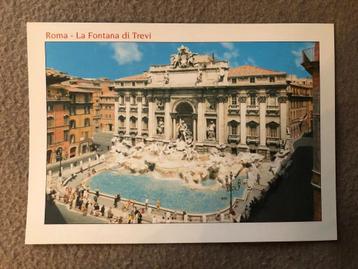 Carte postale Italie Rome, Roma La Fontana di Trevi, Enlèvement ou Envoi, 1980 à nos jours, Non affranchie, Italie