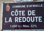 Metalen plaat van Côte de La Redoute en Koppenberg. Nieuw, Ophalen of Verzenden, Nieuw