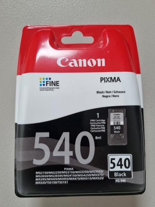 Canon PG-540 inkt nieuw, Computers en Software, Printerbenodigdheden, Cartridge, Ophalen of Verzenden