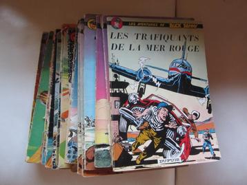 Lot de Buck Danny (couvertures souples) années '60 beschikbaar voor biedingen