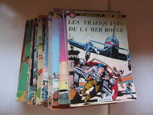 Lot de Buck Danny (couvertures souples) années '60, Boeken, Stripverhalen, Gelezen, Meerdere stripboeken, Ophalen of Verzenden