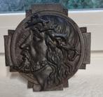 Tête  du christ  en bronze, Enlèvement ou Envoi, Bronze