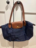 Longchamp Le Pliage, Handtassen en Accessoires, Ophalen, Zo goed als nieuw, Blauw, Overige merken