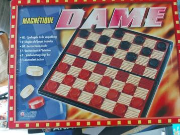 magnetisch dammen +3, Hobby & Loisirs créatifs, Enlèvement ou Envoi, Utilisé