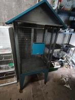 Metalen Vogelkooi, Dieren en Toebehoren, Vogels | Hokken en Kooien, Ophalen, Gebruikt, Metaal, Vogelkooi