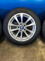17” BMW 3 reeks velgen met MICHELIN winterbanden 5x120, 17 inch, Banden en Velgen, Gebruikt, Personenwagen