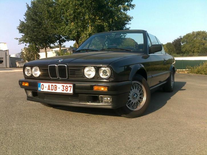 BMW E30 Cabrio 318i Elektr Dak Bj:05/1992 Km:79840, Auto's, BMW, Particulier, 3 Reeks, ABS, Alarm, Centrale vergrendeling, Elektrische buitenspiegels