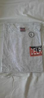 T-shirt met reclame 'Delrue' op., Ophalen, Nieuw, Maat 52/54 (L), Grijs