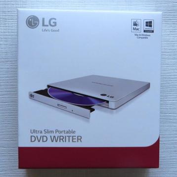 Ultra slim portable DVD writer LG (nieuw) beschikbaar voor biedingen