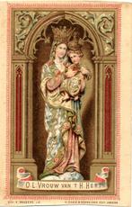 devotieprentje OLV van 't H. Hert Averbode, Verzamelen, Ophalen of Verzenden, Kaart of Prent, Christendom | Katholiek