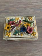Keramiek dosje potje van Hubert Bequet. Made in Belgium., Antiek en Kunst, Ophalen of Verzenden