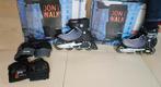 2 paires de patins à roues alignées Roces + genouillères, Enlèvement, Comme neuf