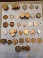 163 munten van Spanje het aantal stuks staat onder de munten, Timbres & Monnaies, Monnaies & Billets de banque | Collections, Monnaie