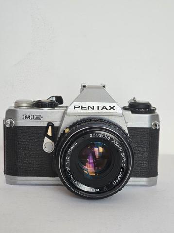 Pentax MG met SMC 50mm f2 beschikbaar voor biedingen