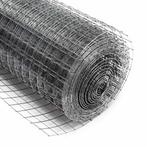 Volièregaas gegalvaniseerd | 25 x 25 mm | 50 cm | 5 meter, Dieren en Toebehoren, Ophalen of Verzenden, Nieuw