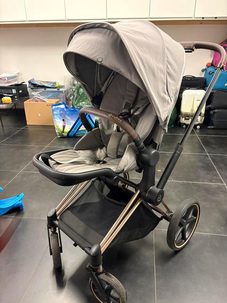 Cybex platinum priam - roosgoud, Kinderen en Baby's, Buggy's, Zo goed als nieuw, Overige merken, Ophalen